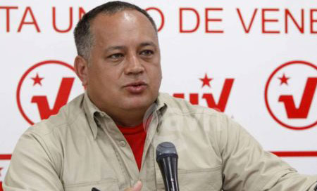 diosdado cabello El Gobierno venezolano no aceptará órdenes del Vaticano